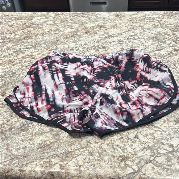 Calvin Klein Women's Athletic Shorts - Black, Red, White - Picture 4 of 4